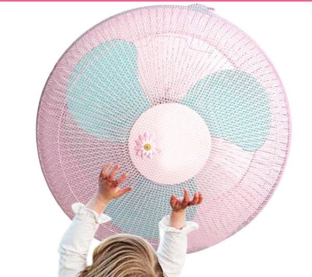 [SIÊU RẺ] Bọc quạt bằng lưới - an toàn cho bé