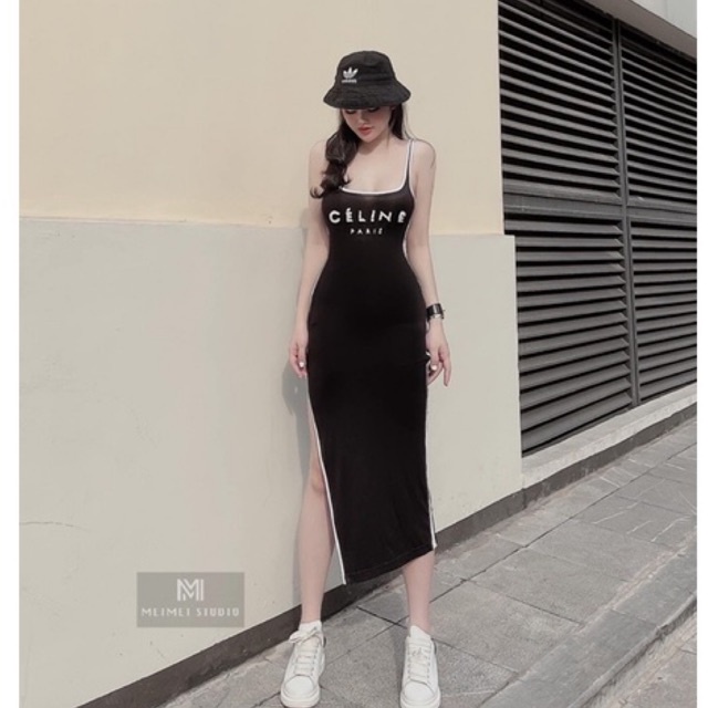 [Siêu Hot] Váy Body Chữ Xẻ Đùi Cá Tính Có Ảnh Thật Kèm Video | BigBuy360 - bigbuy360.vn