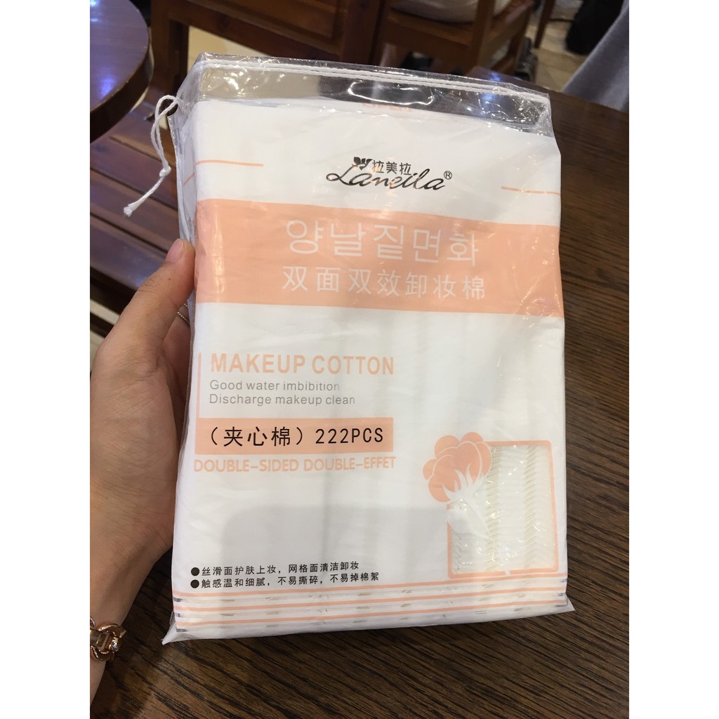 Bông Tẩy Trang Laneila túi 222 miếng | BigBuy360 - bigbuy360.vn