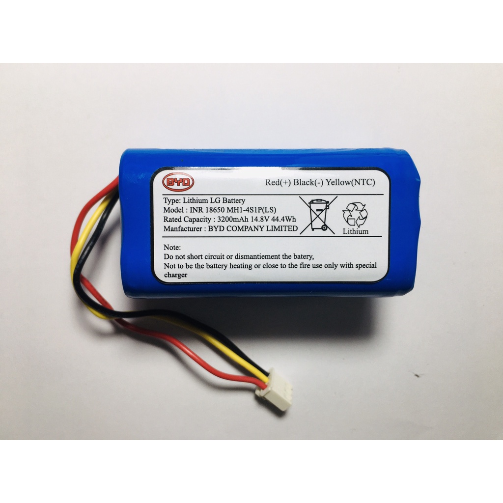PIN ROBOT HÚT BỤI NÂNG CẤP RAPIDO R6S  (DUNG LƯỢNG 3200 mAH ) BẢO HÀNH 9 THÁNG