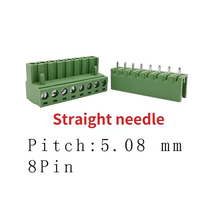 Set 10 Khối Nối 2EDG 5.08mm 5.08 Phích Cắm PCB 2EDG 8PIN