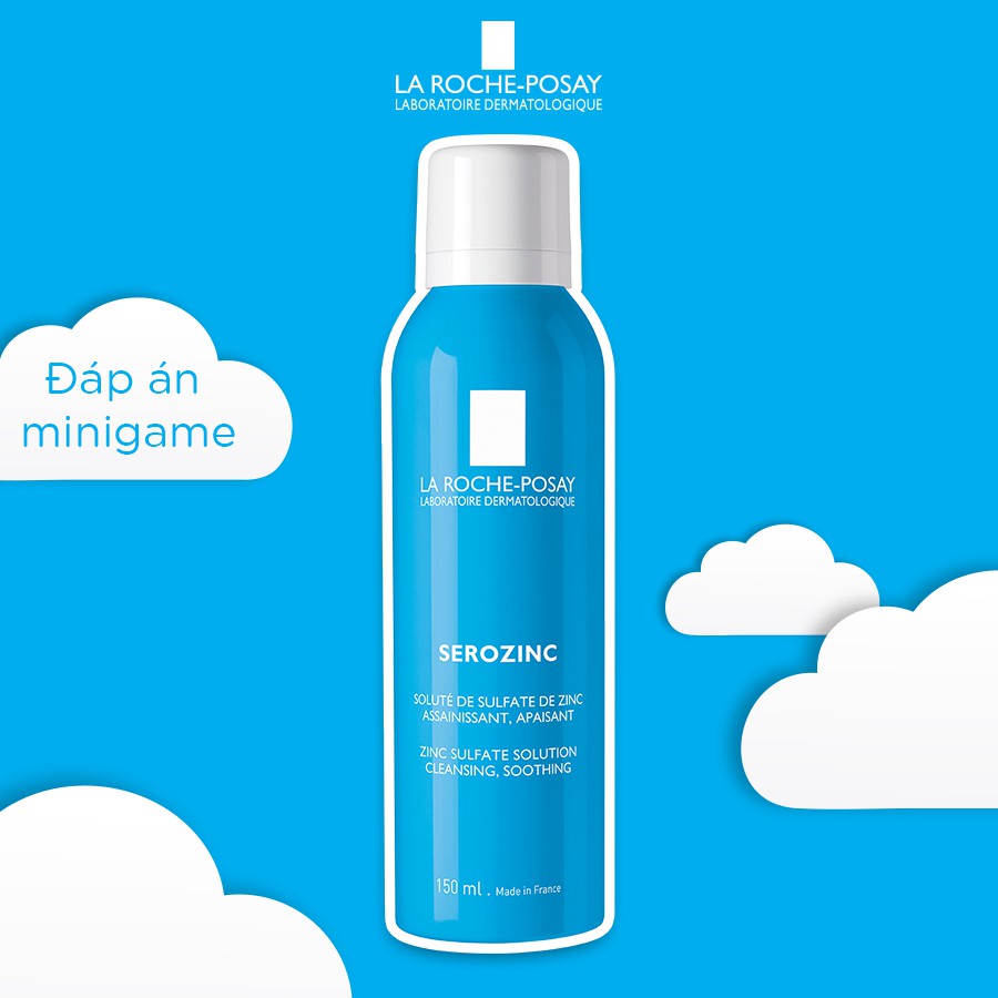 Nước Xịt Khoáng La Roche-Posay SEROZINC - Dành Cho Da Dầu Mụn