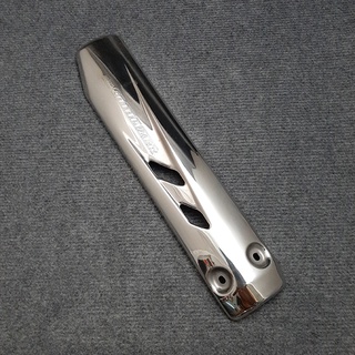 Ốp pô inox gắn exciter 2005 - 2010 chính hãng yamaha