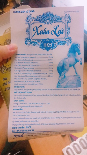 Tăng cường sinh lý nam Xuân Lực 100% thảo dược thiên nhiên | BigBuy360 - bigbuy360.vn