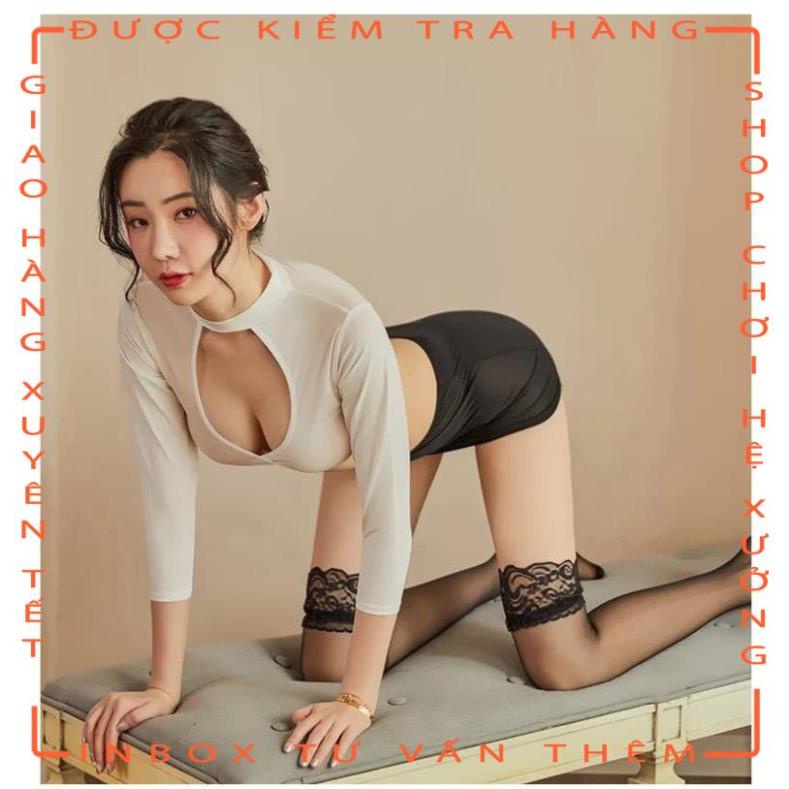 Cosplay cô nàng thư ký gợi cảm hở ngực bộ đồ ngủ sexy 1012  - hot tiktok | BigBuy360 - bigbuy360.vn