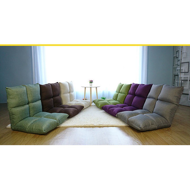 Ghế lười sofa bệt nằm thư giãn đọc sách, xem, tivi, ngủ với NHIỀU chế độ ngả lưng