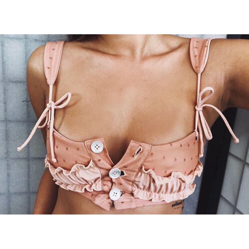 BIKINI 2 mảnh sexy họa tiết cherry/chấm bi