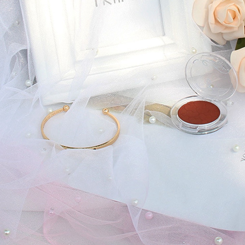 Tấm vải lưới đính hạt ngọc trai giả dùng để làm phông nền chụp ảnh tiện dụng 100x70cm