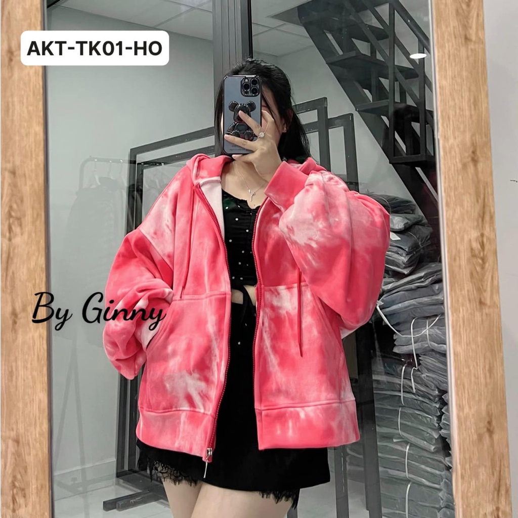 Áo Khoác Thun Loang Naomi TK-01 | Phiên bản chống nắng mới nhất nhà Ginny