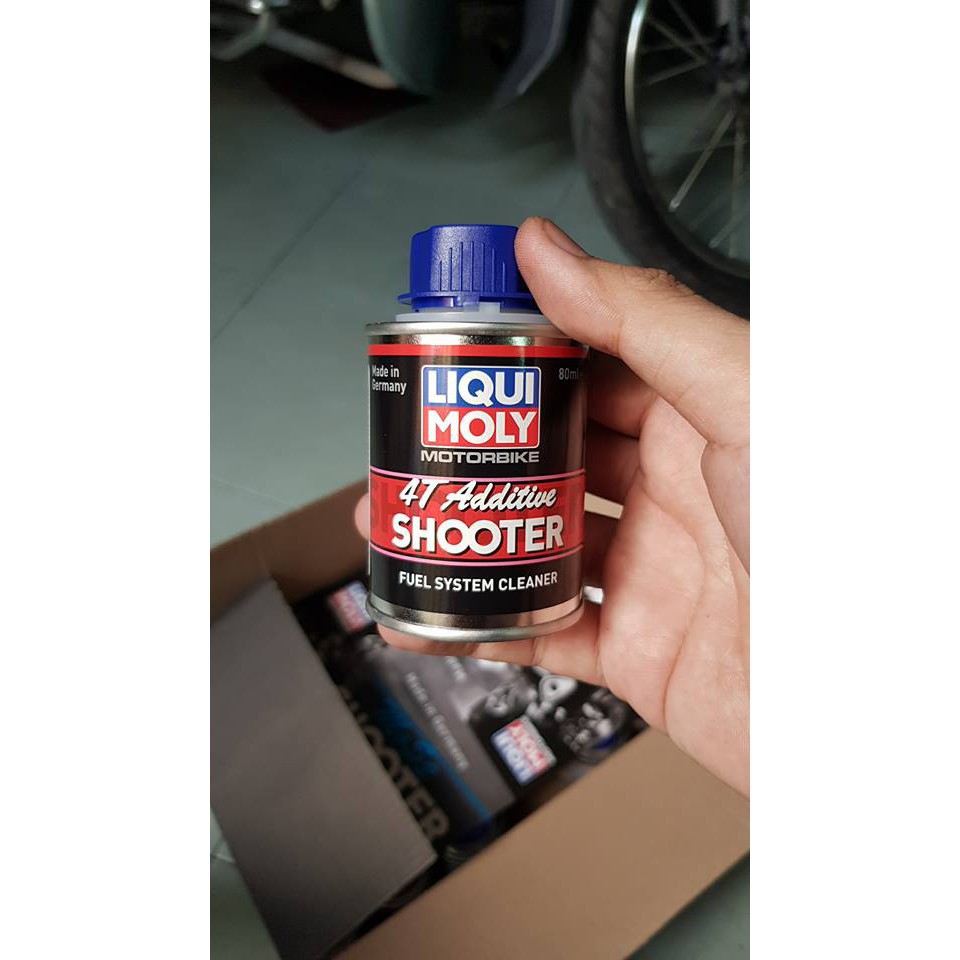 Dung dịch vệ sinh buồng đốt Liqui Moly 4T Additive Shooter- Carbon Cleaner