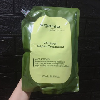 Hấp Phục Hồi Thảo Dược Collagen Repair Sophia Platinum 1500ml