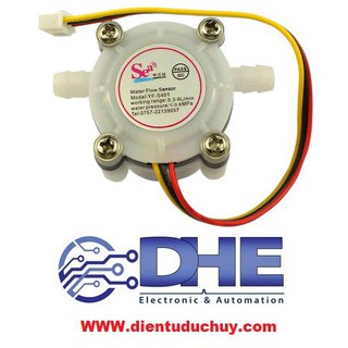 YF-S401 CẢM BIẾN LƯU LƯỢNG NƯỚC, DÒNG CHẢY,  ĐƯỜNG KÍNH ỐNG 6MM