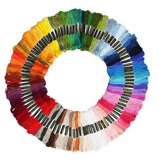 Set 50 / 100 Cuộn Chỉ Thêu Nhiều Màu