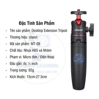 Tripod Mini Ulanzi MT-08  [HCM]