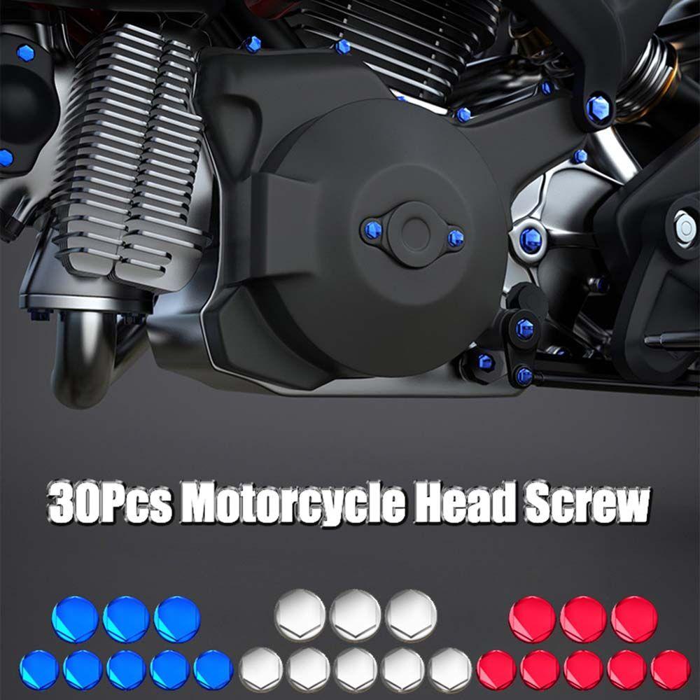 Bộ Nắp Bu Lông Ốc Vít Thay Thế Chất Lượng Cao Trang Trí Xe Máy AVALENTINE Ốp