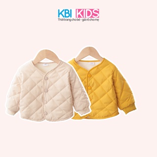 Áo Khoác Dài Tay Mặc Đông Cho Bé Mã K37, Chất Phao Lót Lông Cao Cấp, Dày Dặn, Ấm Áp, Cho Bé Trai, Bé Gái Đẹp