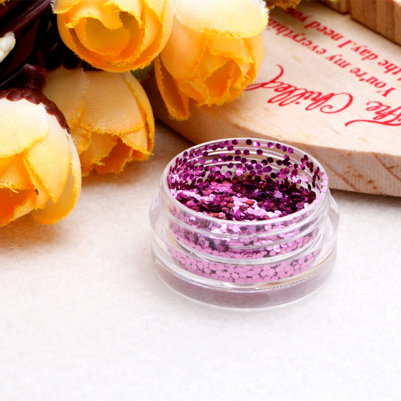 Khuôn Lục Giác Đính Đá Pha Lê Xanh Dương UV Làm Trang Sức Thủ Công