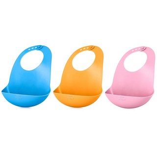 Yếm máng silicon cho bé ăn dặm