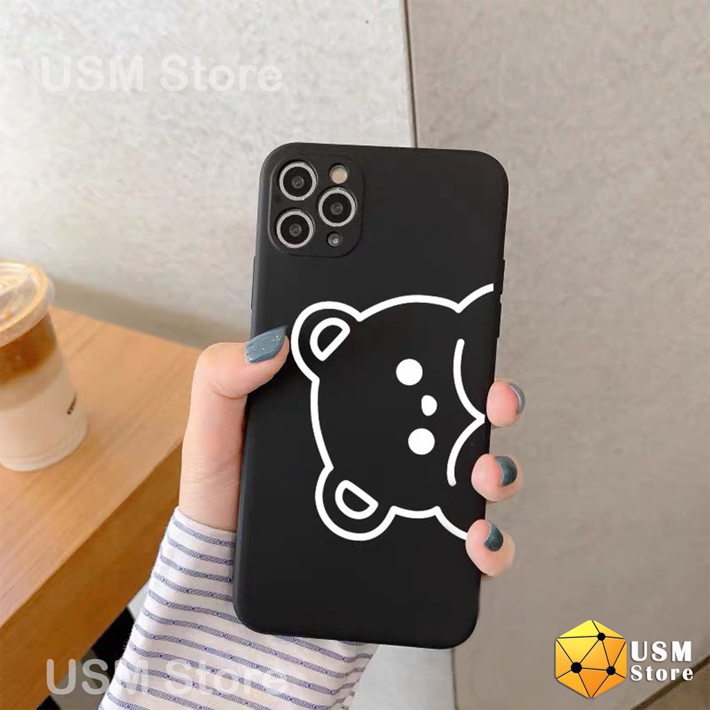 Ốp lưng iphone 11/11 Pro/11 Promax/12/12 Mini/12 Pro/12 Promax/13/13 Promax có viền bảo vệ camera sau, in hình cute
