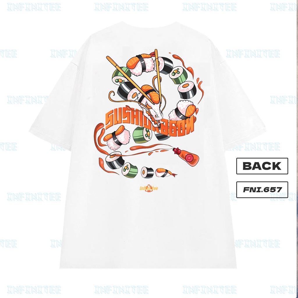 Áo thun INFINITEE Fni0657, Thun 100% Cotton - form rộng Unisex.