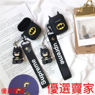 Ốp Bảo Vệ Hộp Đựng Tai Nghe Airpods 1 / 2 Hình Batman Xinh Xắn