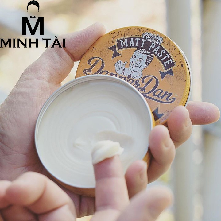 Sáp Vuốt Tóc Nam DAPPER DAN Matt Paste 100g Hàng Chính Hãng + Xịt Dưỡng Tóc AZENMAN Parana 20ml + Lược Chải Tóc Texture