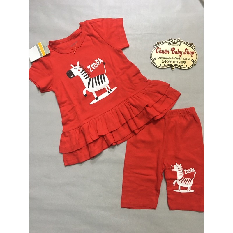 Bộ xuất Carter áo váy cho bé gái