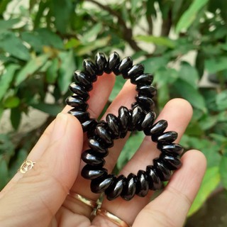 Cột tóc lò xo màu đen (Size 3cm)