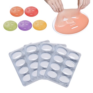 Set 32 viên nén làm mặt nạ rau củ quả Fizzy Collagen chống lão hóa dưỡng ẩm làm mờ nếp nhăn thủ công