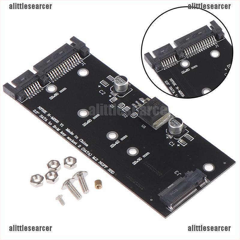 Cáp ChuyểN ĐổI B + M ke M.2 ssd ngff Sang 2.5inch 15pin sata3 pc Chuyên DụNg