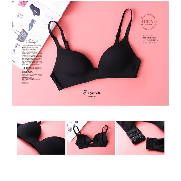 Áo lót Nhật su trơn đệm mỏng