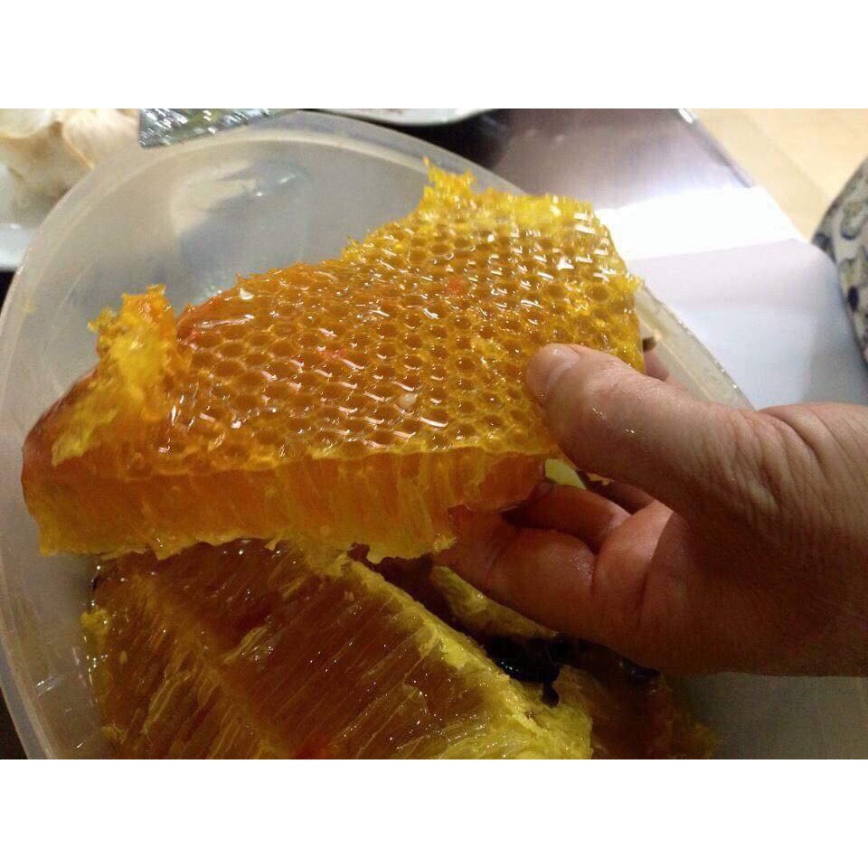 Mật ong rừng nguyên sáp 1kg