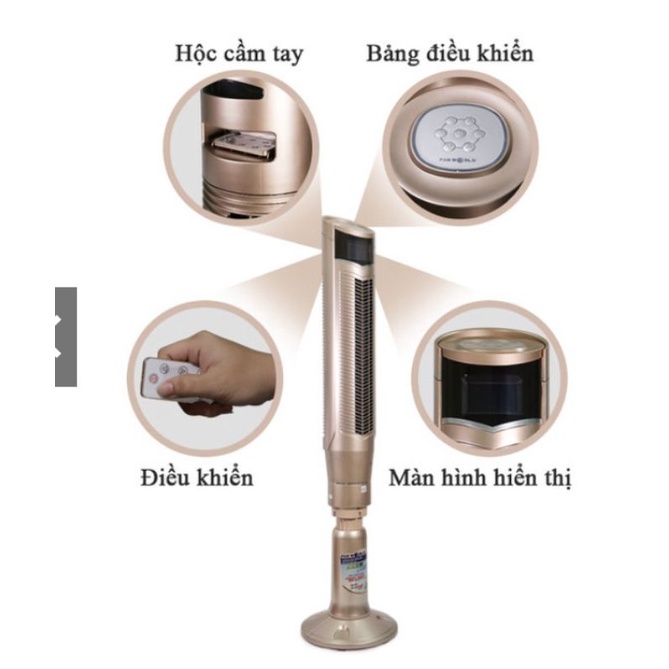 ♥️ Quạt Tháp Panworld PW -069H Xoay Đa Chiều làm Mát Khoảng Rộng Không Gian Nhà