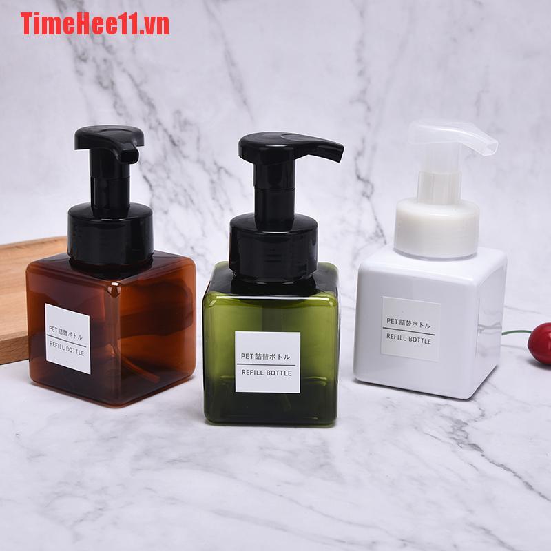 (Hàng Mới Về) Bình Xịt Tạo Bọt Làm Sạch Da Mặt 250ml Timehe11