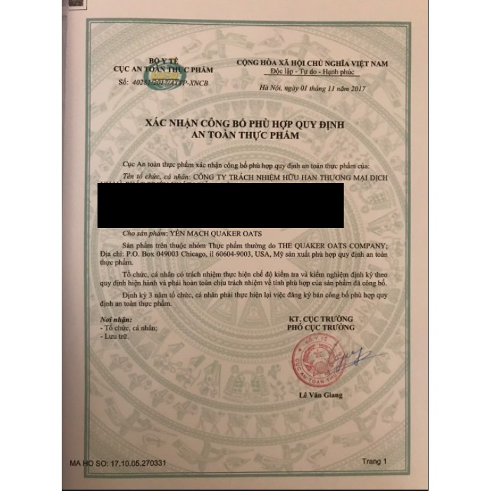 Yến Mạch Quaker Oats Thùng Xanh 4,53 KG | BigBuy360 - bigbuy360.vn