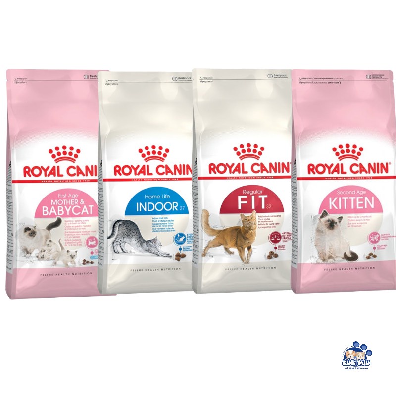 [Hàng chính hãng] Thức ăn khô cho mèo cao cấp Royal Canin Kitten 36,Fit 32,Indoor 27,Mother&Baby Cat 34