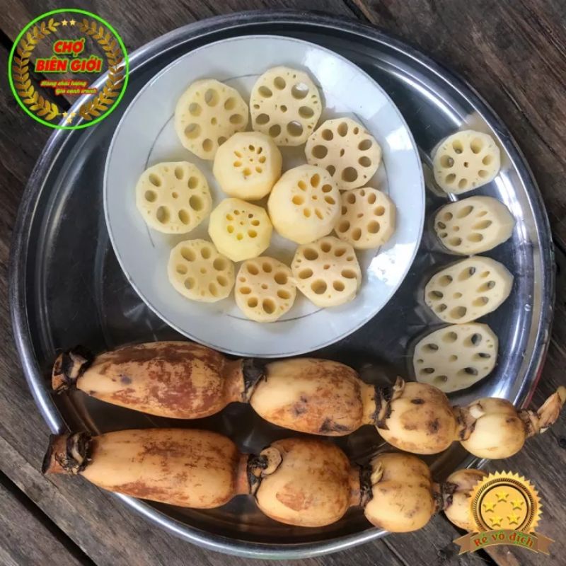 01 Kg Củ Sen Tươi Vùng Châu Đốc Ngọt Thanh Dùng Nấu Nhiều Món Ăn Ngon