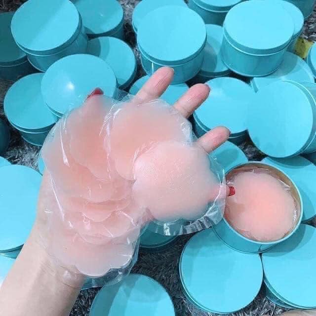 Hộp 5 đôi dán ngực siicon hình hoa cực hịn cho mùa du lịch của ce- giadungsieure