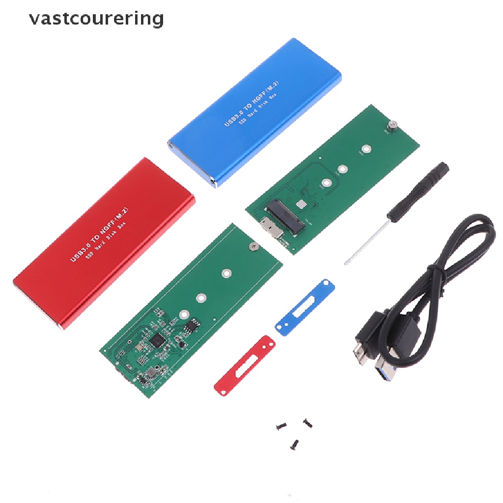 Vỏ Ổ Cứng Chuyển Đổi Vast M2 ssd case m.2 Sang usb 3.0 Cho ngff sata ssd