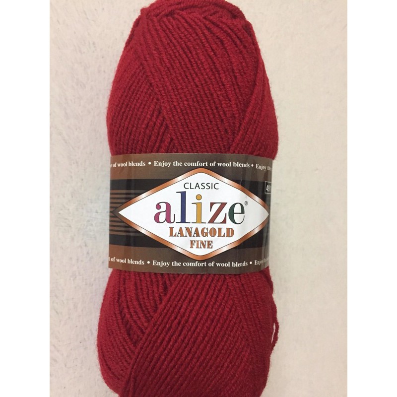 Len sợi Alize lanagold fine - sợi đan