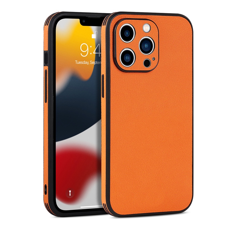 Ốp Điện Thoại Da Chống Rơi Có Nắp Bảo Vệ camera Cho iphone 14 13 pro max iphone 13 12 pro max