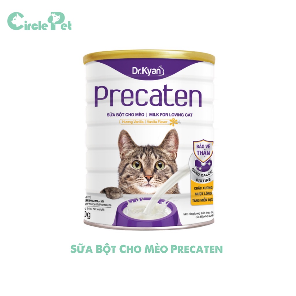 Sữa Bột Cho Mèo Precaten Dr. Kyan Giàu Dinh Dưỡng Hỗ Trợ Phát Triển Trí Não - Circle Pet