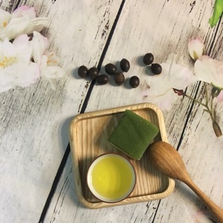 Khay gỗ hình vuông 15cm