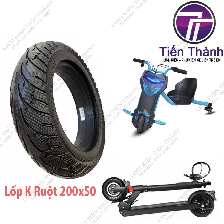 Lốp Xe 200x50 Drift 360, Xe Cân Bằng, Escoter Hàng Chất Lượng Cao