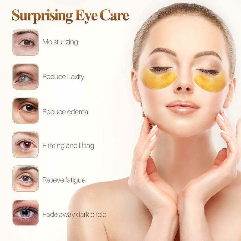 [Hàng mới về] Mặt Nạ Mắt Collagen Màu Vàng Chống Nếp Nhăn Và Quầng Thâm | BigBuy360 - bigbuy360.vn