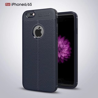 Ốp lưng iPhone 6/6s, iPhone 6plus/6splus Sillicon giả da Auto Focus