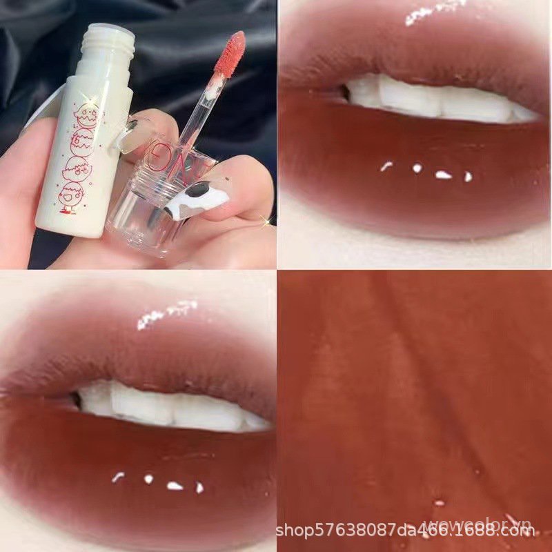 [Hàng mới về] Son bóng MENGXIDUO dạng lỏng dưỡng ẩm chống thấm nước lâu trôi