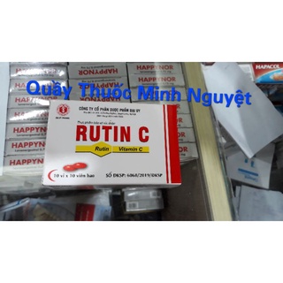 Rutin C hỗ trợ tăng cường sức đề kháng ,giảm chảy máu chân răng