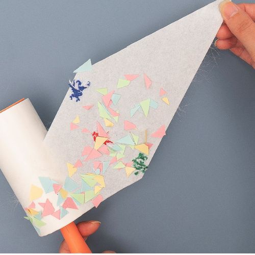 Cây Lăn Bụi Cán Hình Gấu Làm Sạch Quần Áo, Lông Chó Mèo, Sợi Tóc, Ga Giường