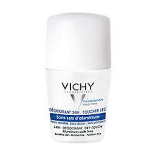 Lăn Khử Mùi Vichy Deodorant 24h Toucher Sec 50ml